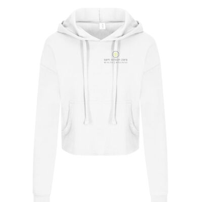 ladies cropped hoodie Thumbnail